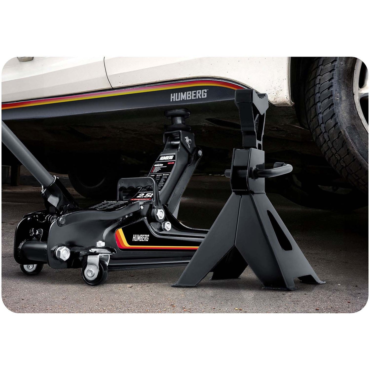 Car Jack Stands, Workshop, 2 Pieces