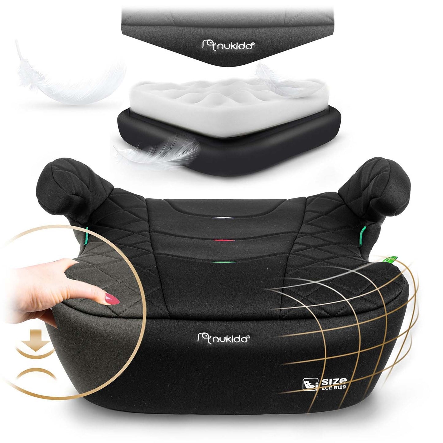 Car Seat Booster, Isofix 22-36 kg