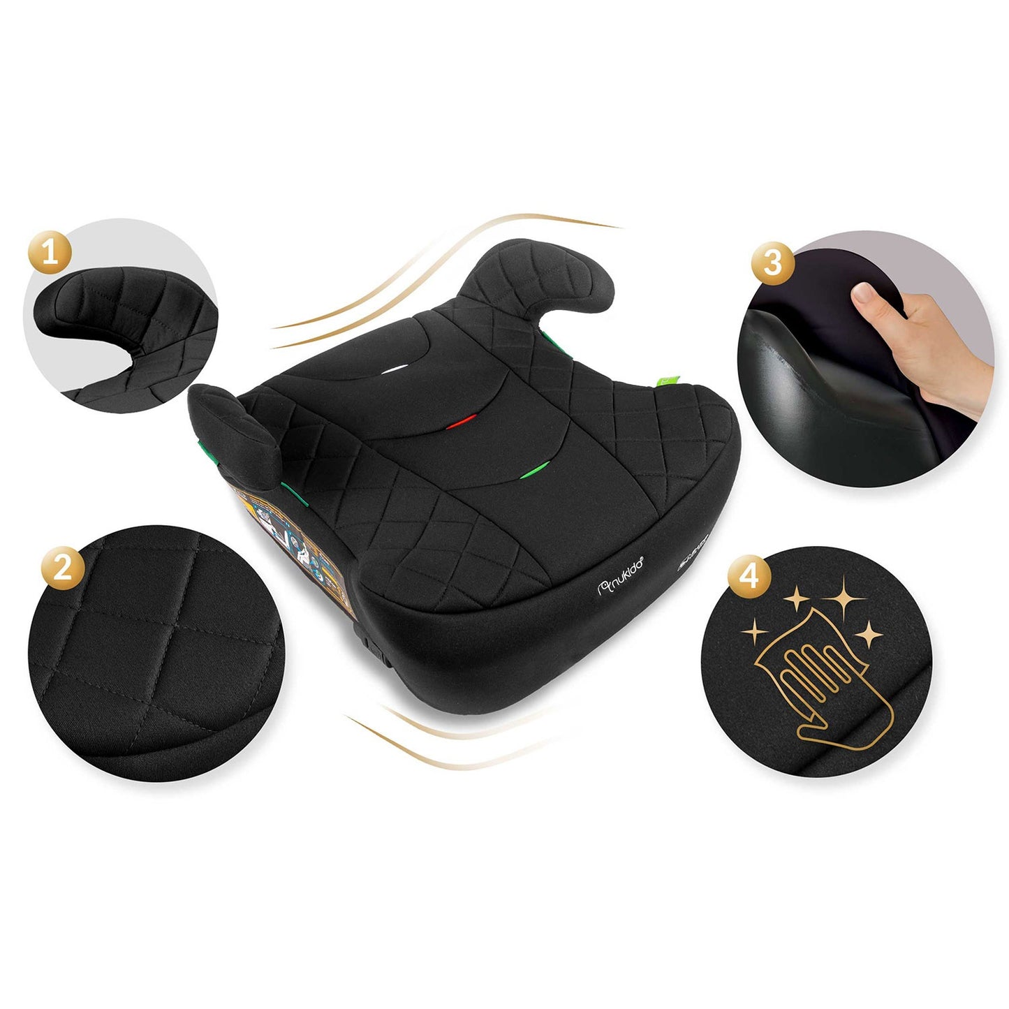 Car Seat Booster, Isofix 22-36 kg