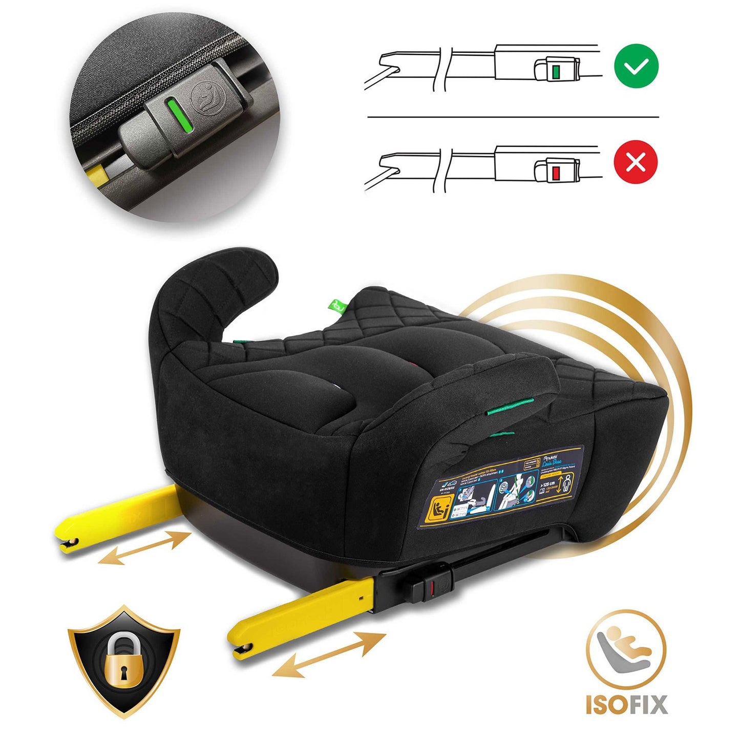 Car Seat Booster, Isofix 22-36 kg