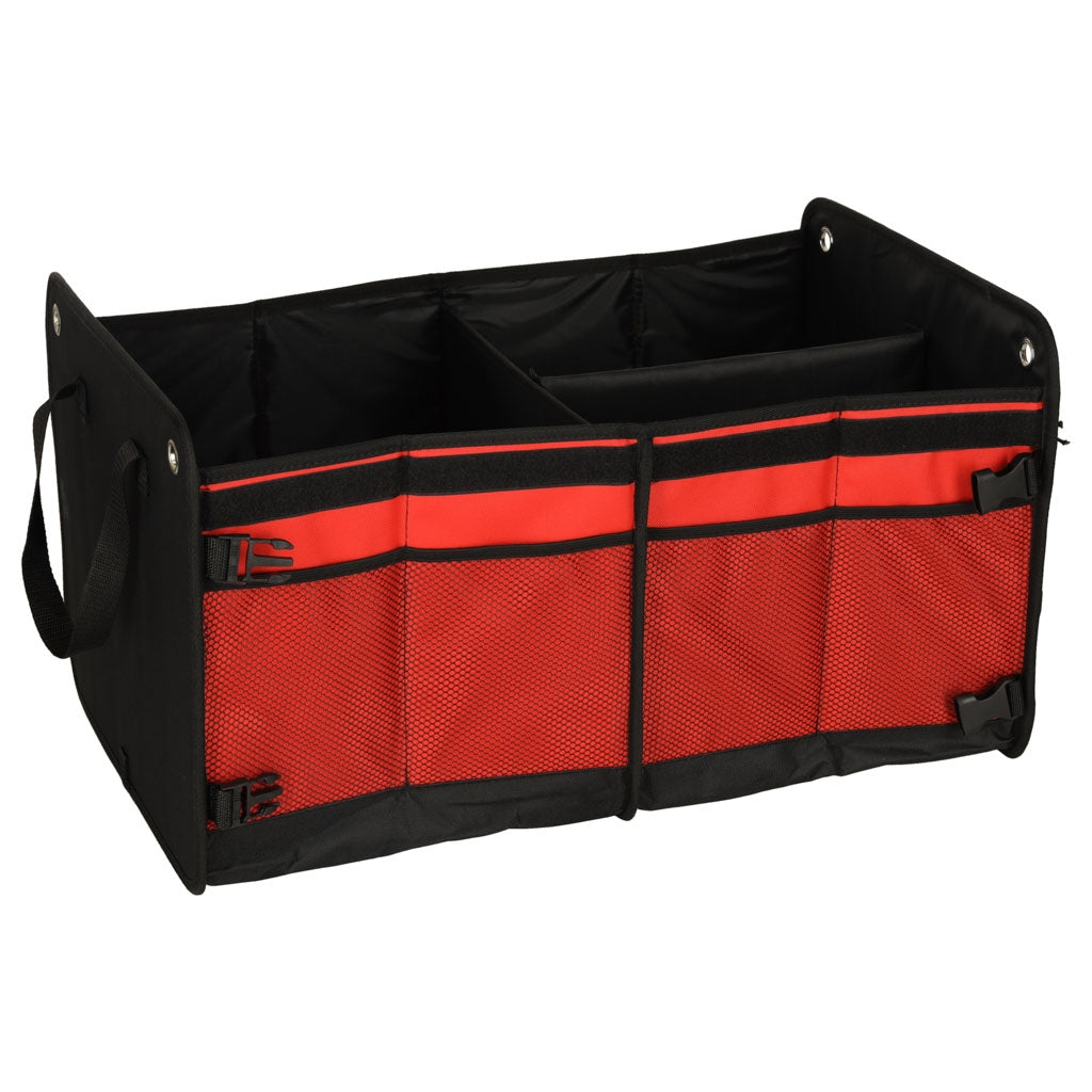Car Trunk Organizer, Black/Red, 58x37x32 cm