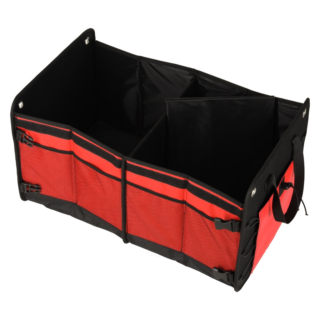 Car Trunk Organizer, Black/Red, 58x37x32 cm