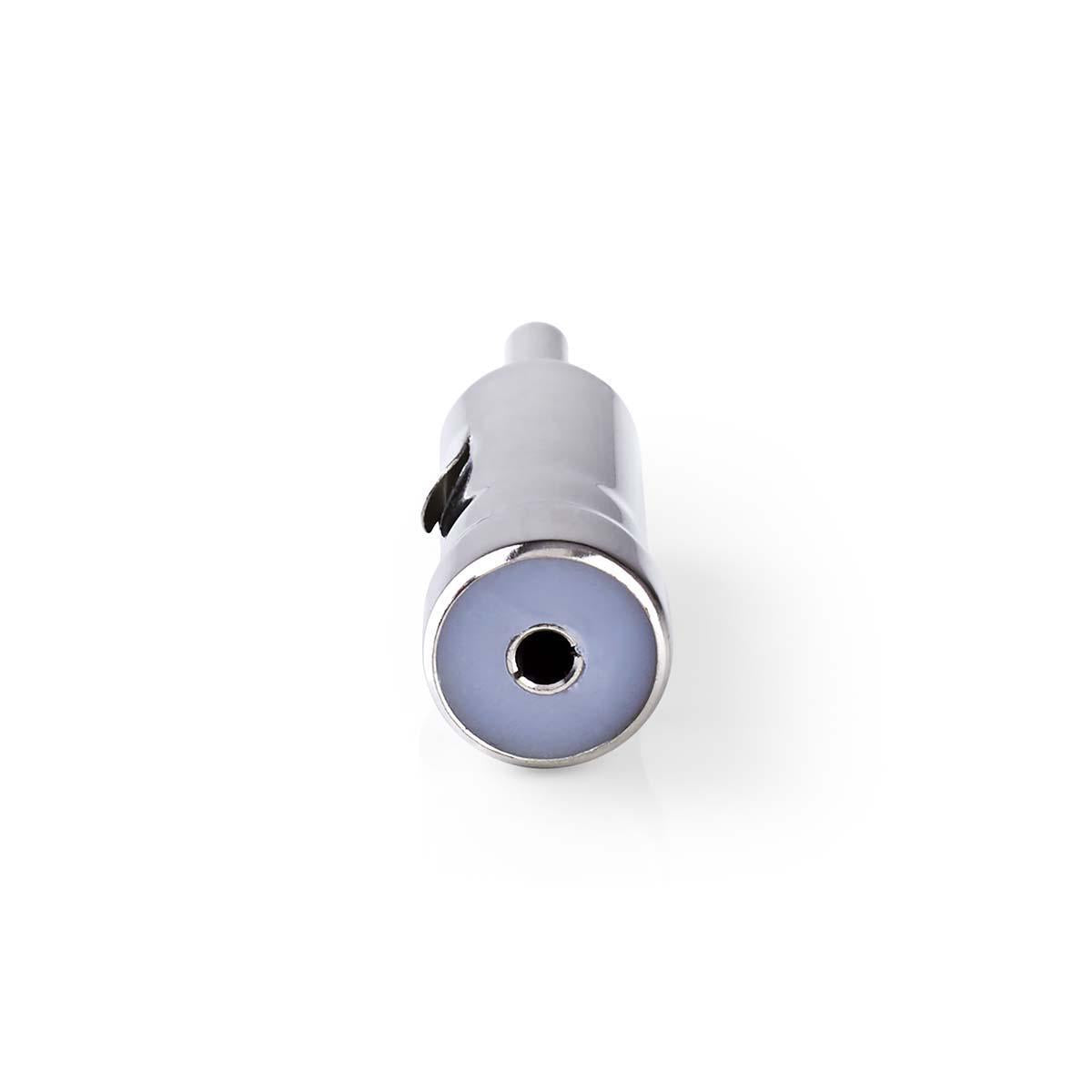 Car antenna | Straight | Male | Copper | 50 Ohm | Press | Metal | Silver | 10 pieces. | Envelope
