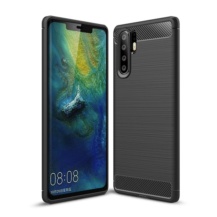 Carbon Fiber Cover for Huawei P30 Pro - Black