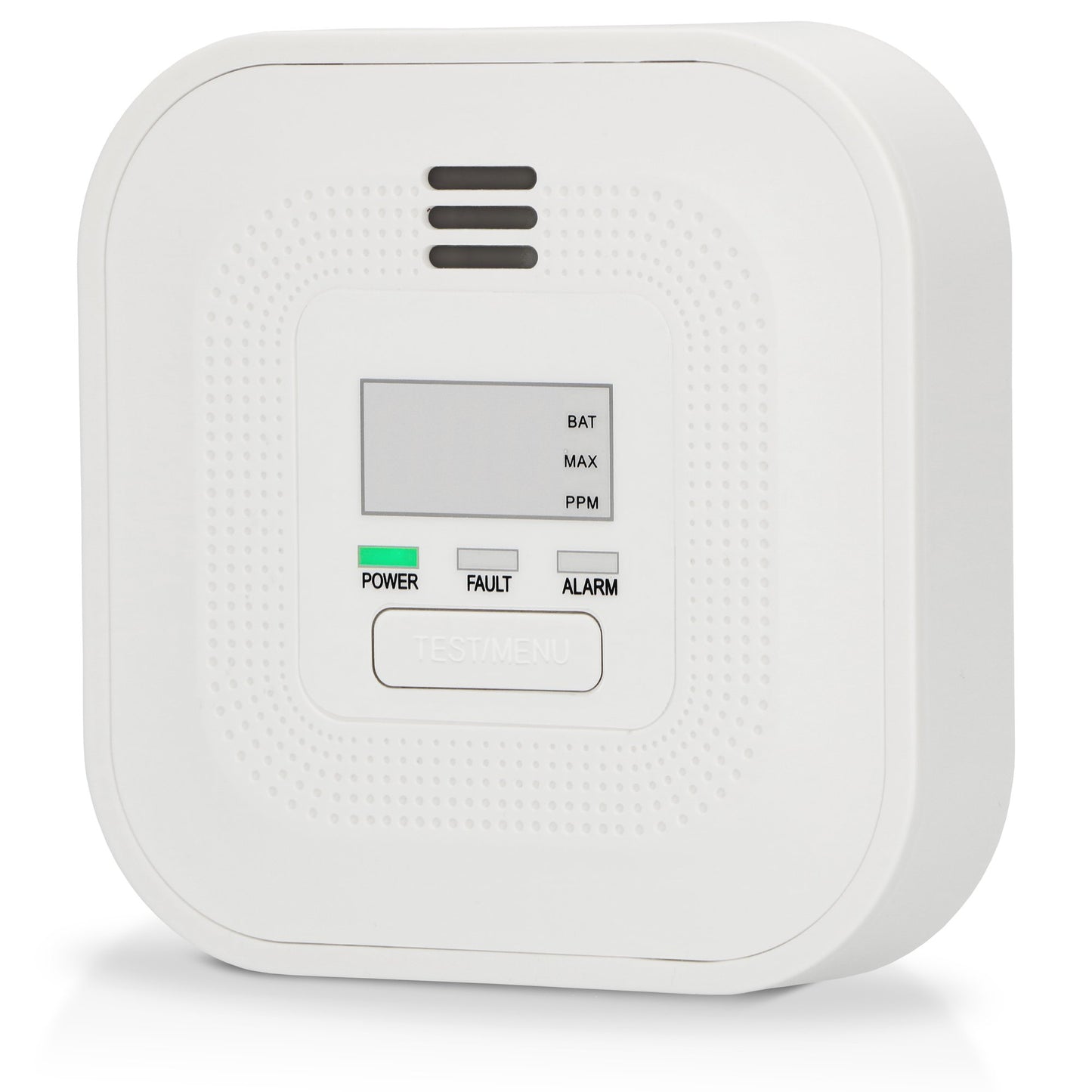 Carbon Monoxide Alarm with Display, 10-Year Battery