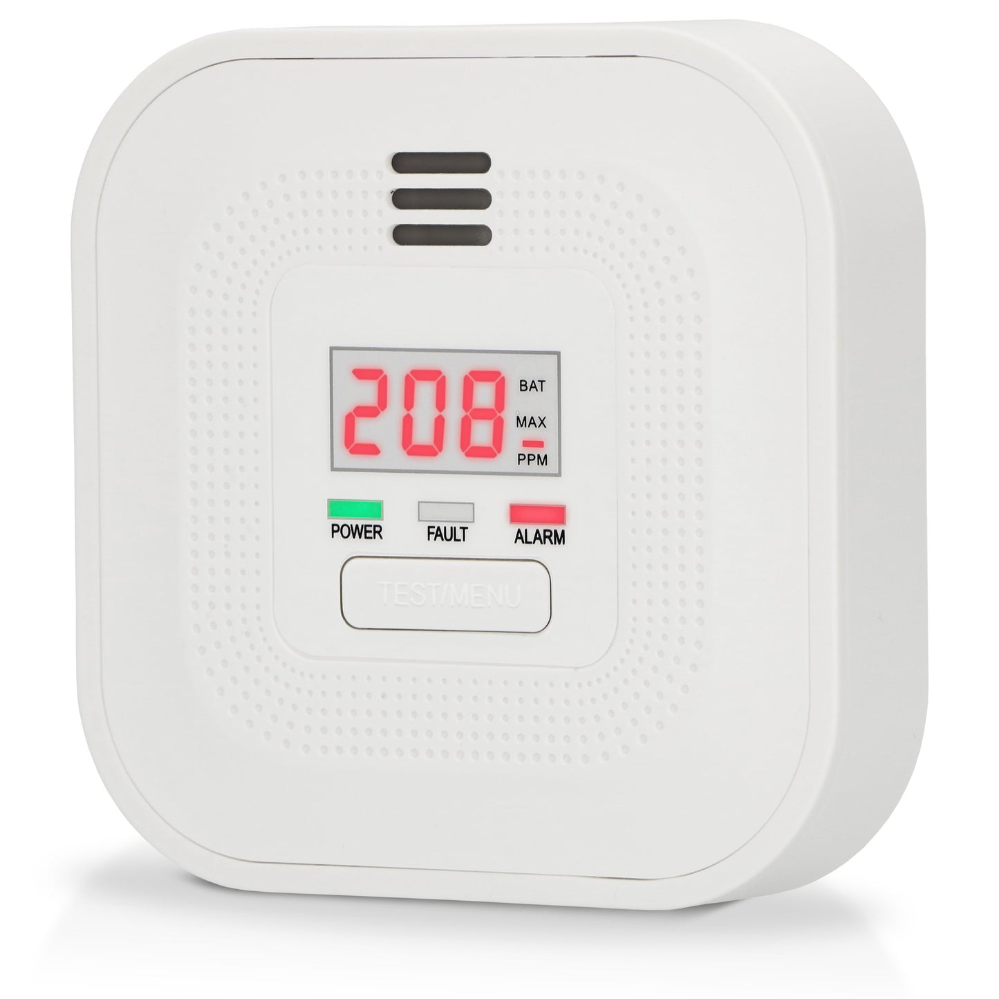 Carbon Monoxide Alarm with Display, 10-Year Battery