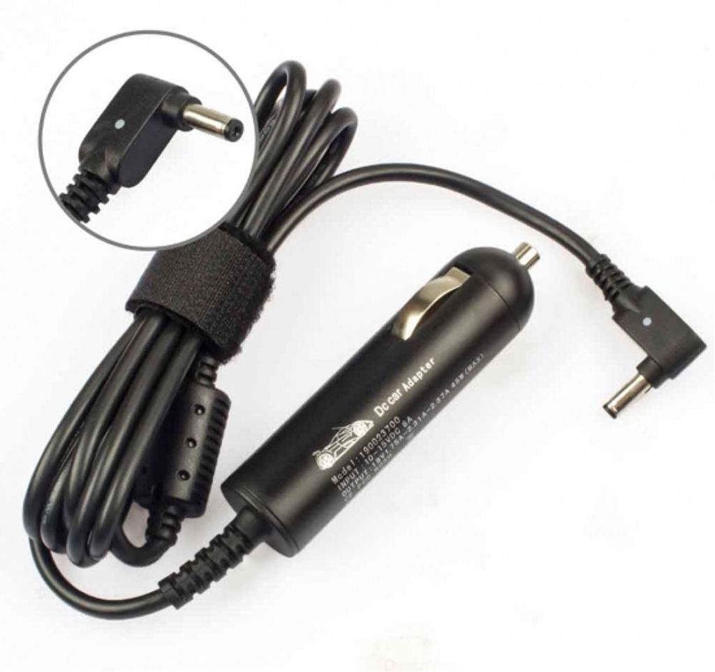 Car charger for Asus/Medion 19V 2.37A DC (3.0*1.0mm)
