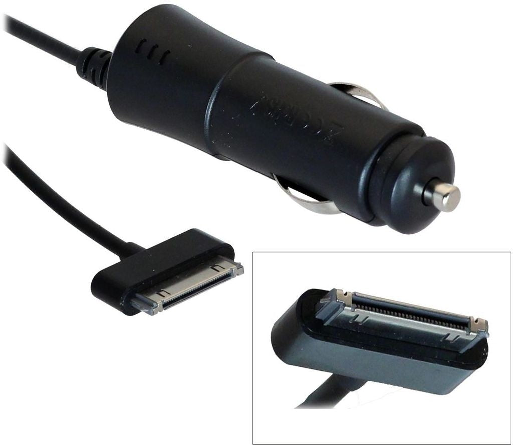 Car charger for iPhone Dock connection