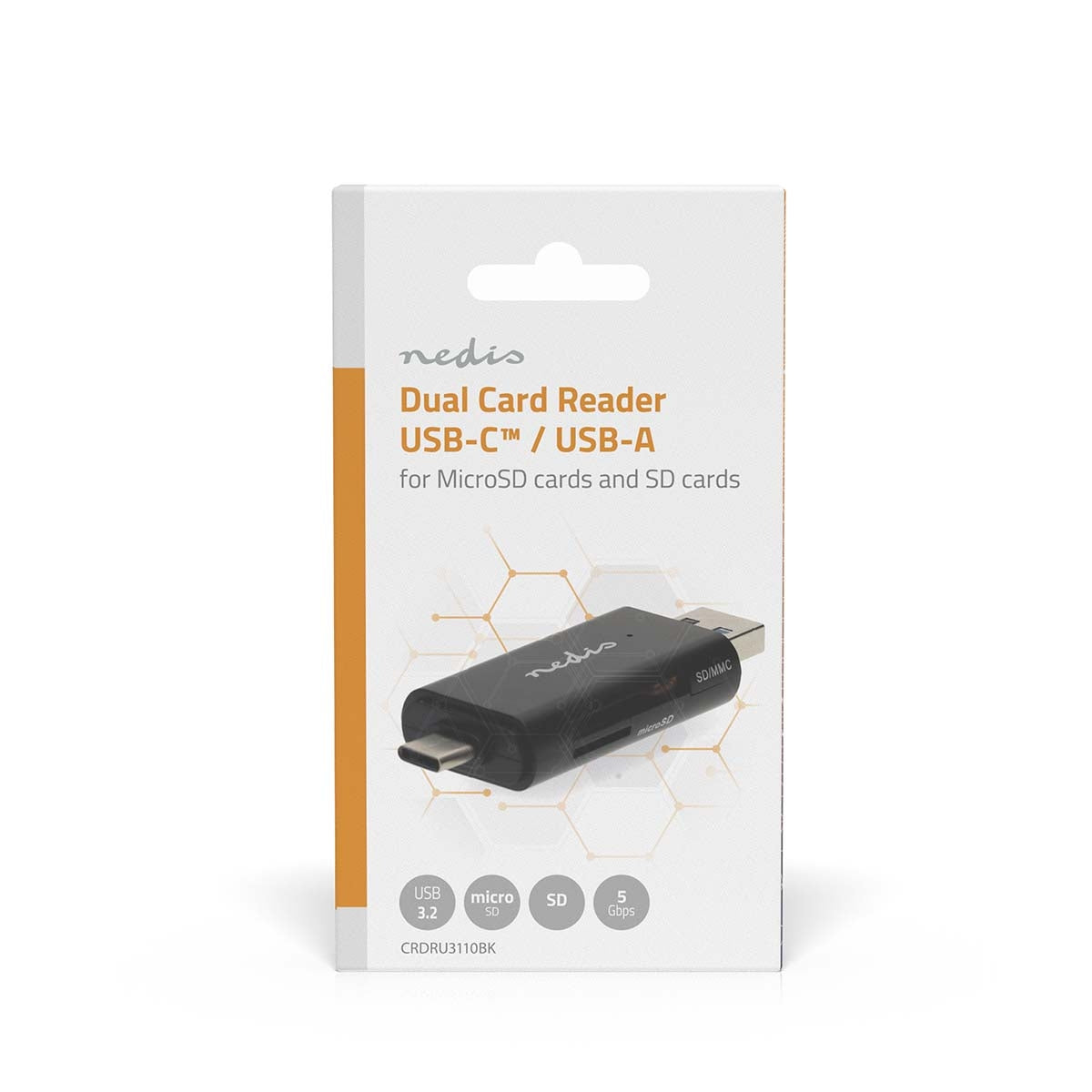 Card Reader | microSD (TF) / microSDHC (TF) / microSDXC (TF) / SD / SDHC / SDXC | USB 3.2 Gen1