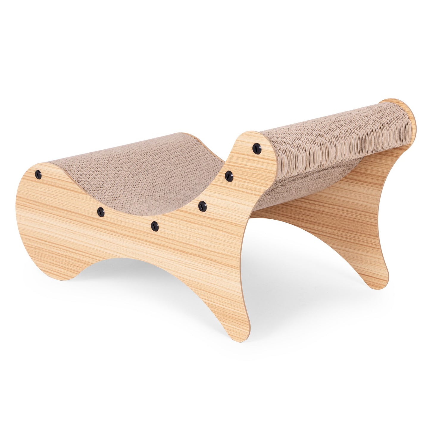 Cardboard Cat Scratcher Lounger Bed Petsi