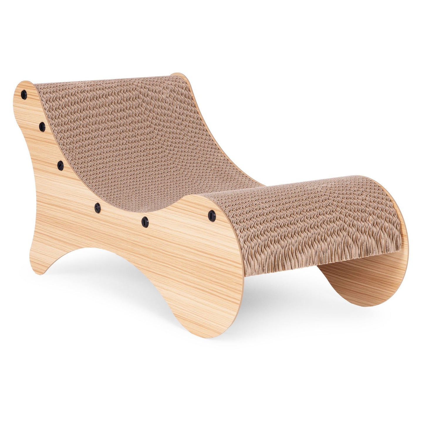 Cardboard Cat Scratcher Lounger Bed Petsi