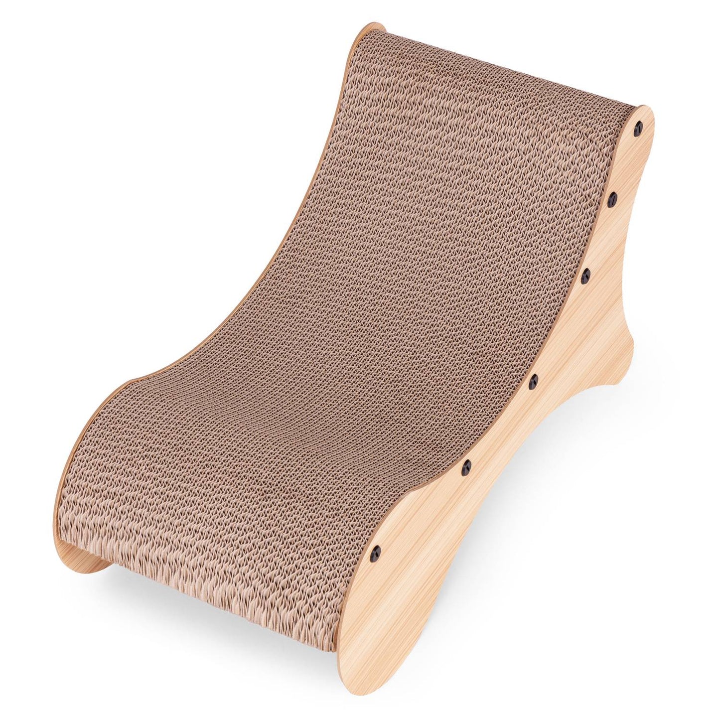 Cardboard Cat Scratcher Lounger Bed Petsi