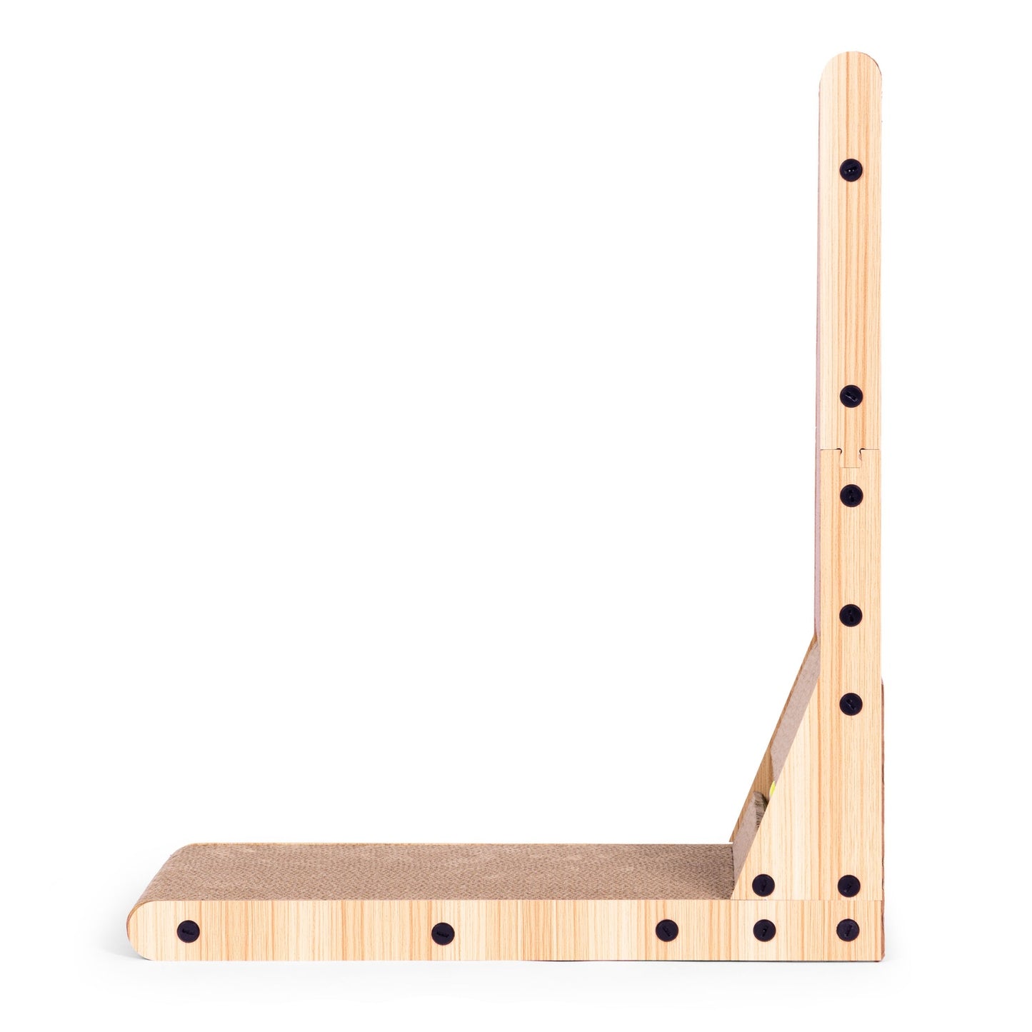 Cardboard Corner Cat Scratcher Bed with Toy Petsi