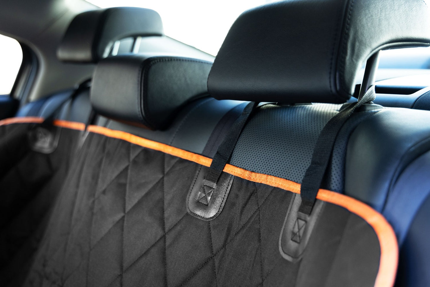 Car mat for dog back seat, universal size