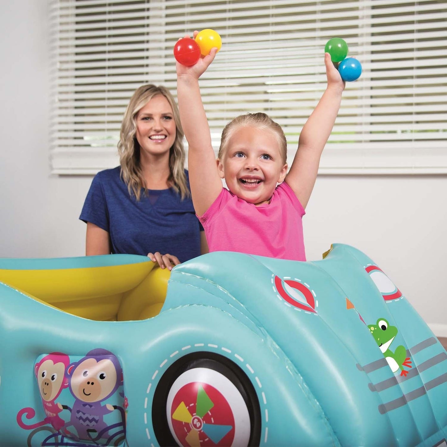 Car playpen + balls Fisher-Price Bestway 93535
