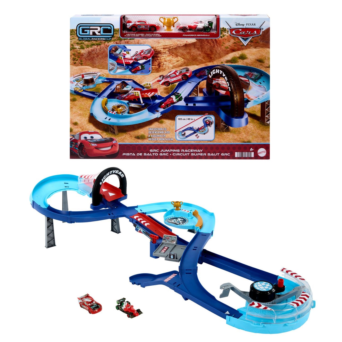 Cars Global Racers Cup Track Set