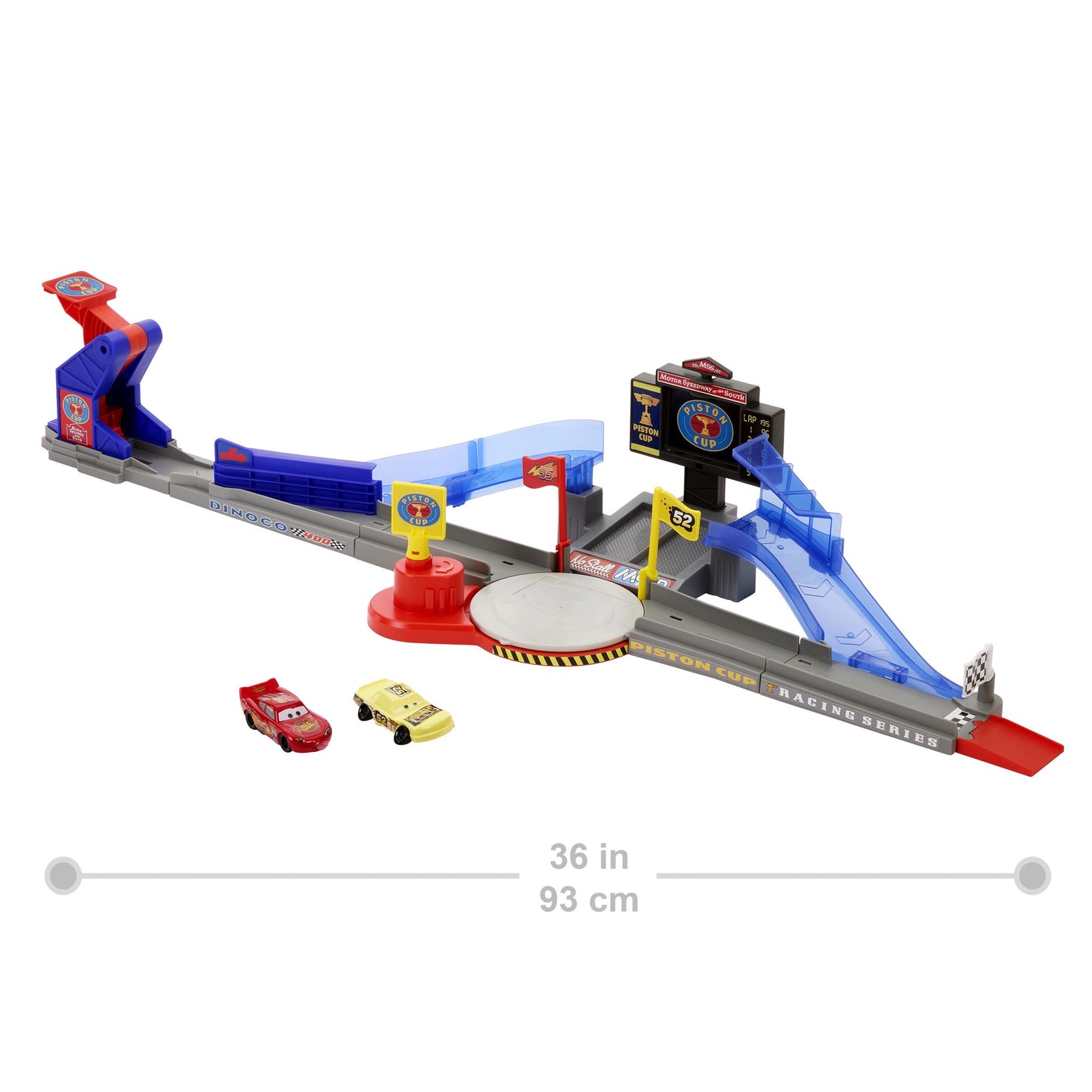 Cars Piston Cup Stunt Track Set with Lightning McQueen