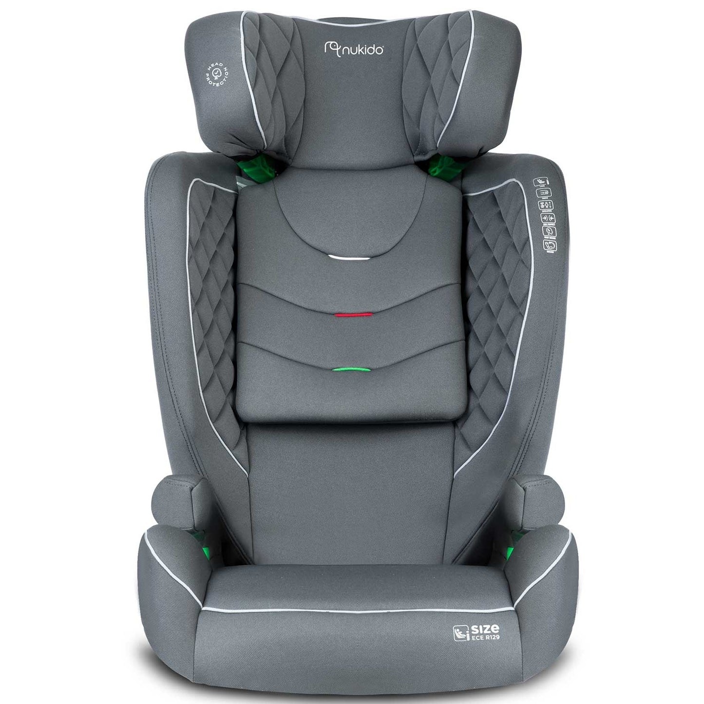 Car seat Nukido Louis Gray 15-36 kg ISOFIX