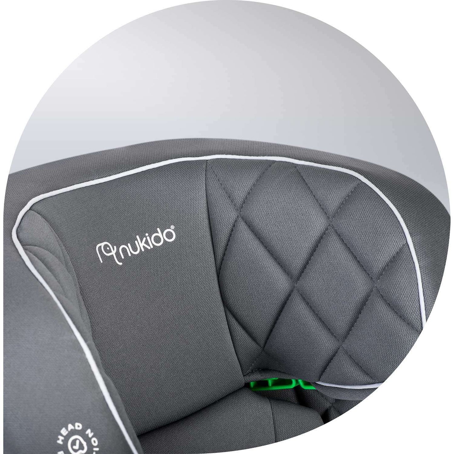 Car seat Nukido Louis Gray 15-36 kg ISOFIX