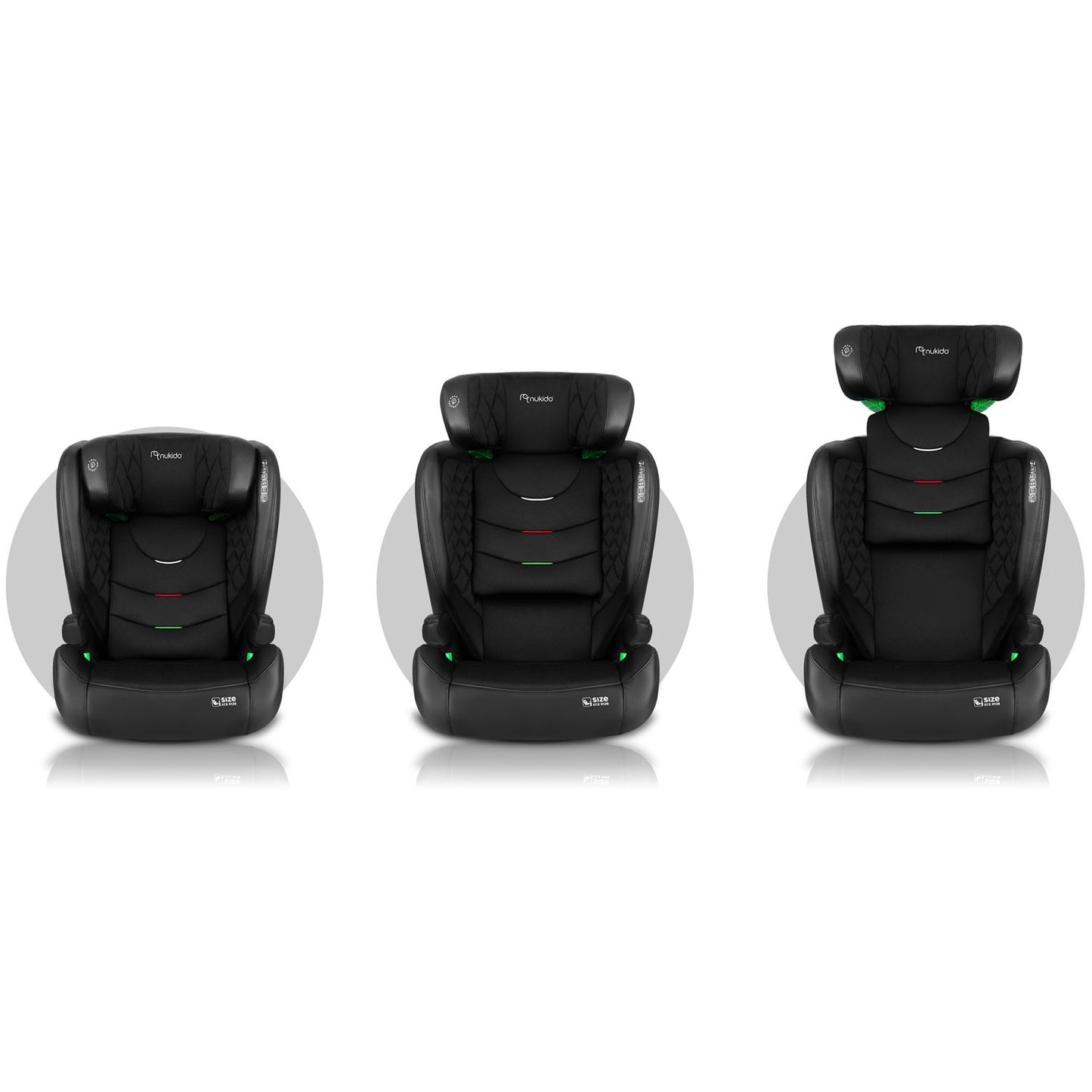 Car seat Nukido Louis black 15-36 kg ISOFIX