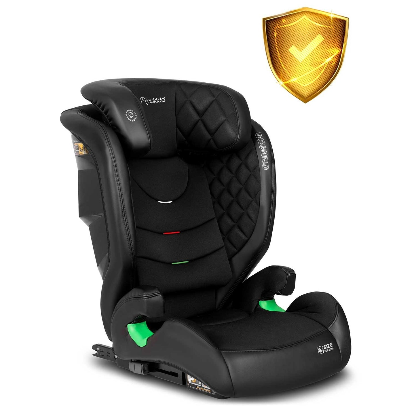 Car seat Nukido Louis black 15-36 kg ISOFIX