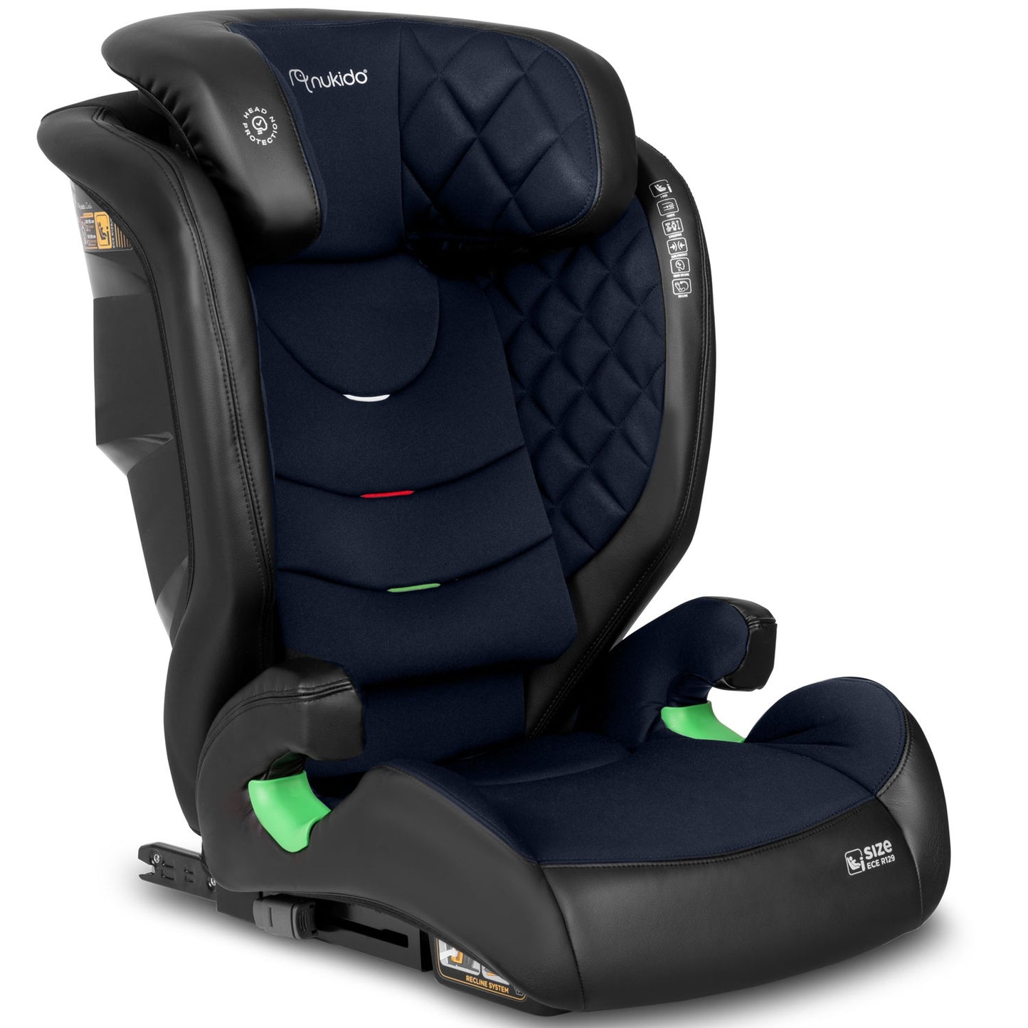 Car seat Nukido Louis black and navy blue 15-36 kg ISOFIX
