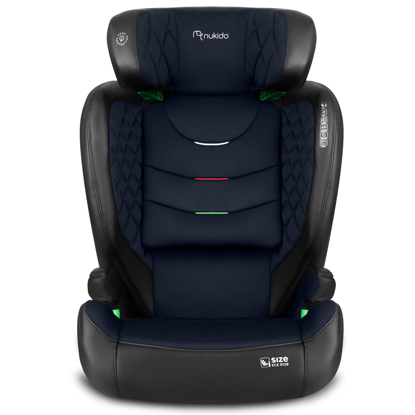 Car seat Nukido Louis black and navy blue 15-36 kg ISOFIX