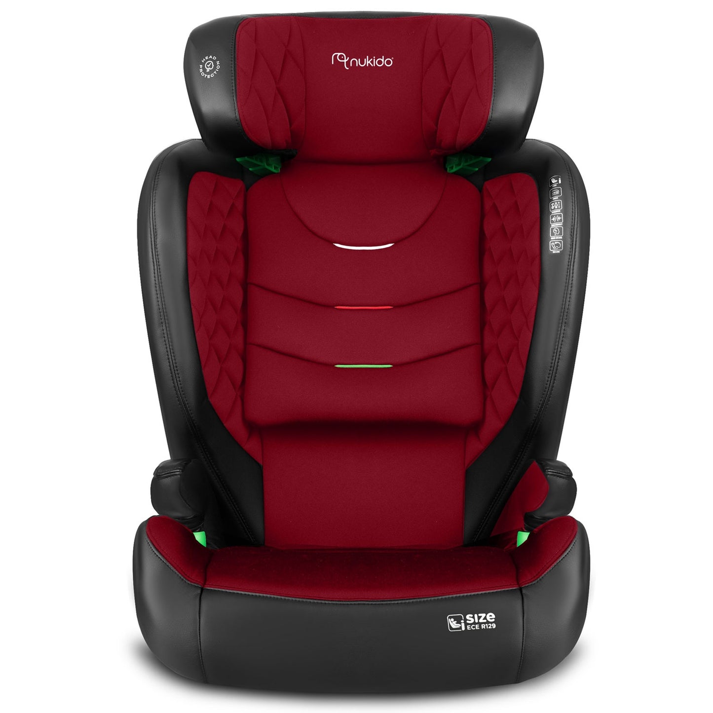Car seat Nukido Louis black/red 15-36 kg ISOFIX