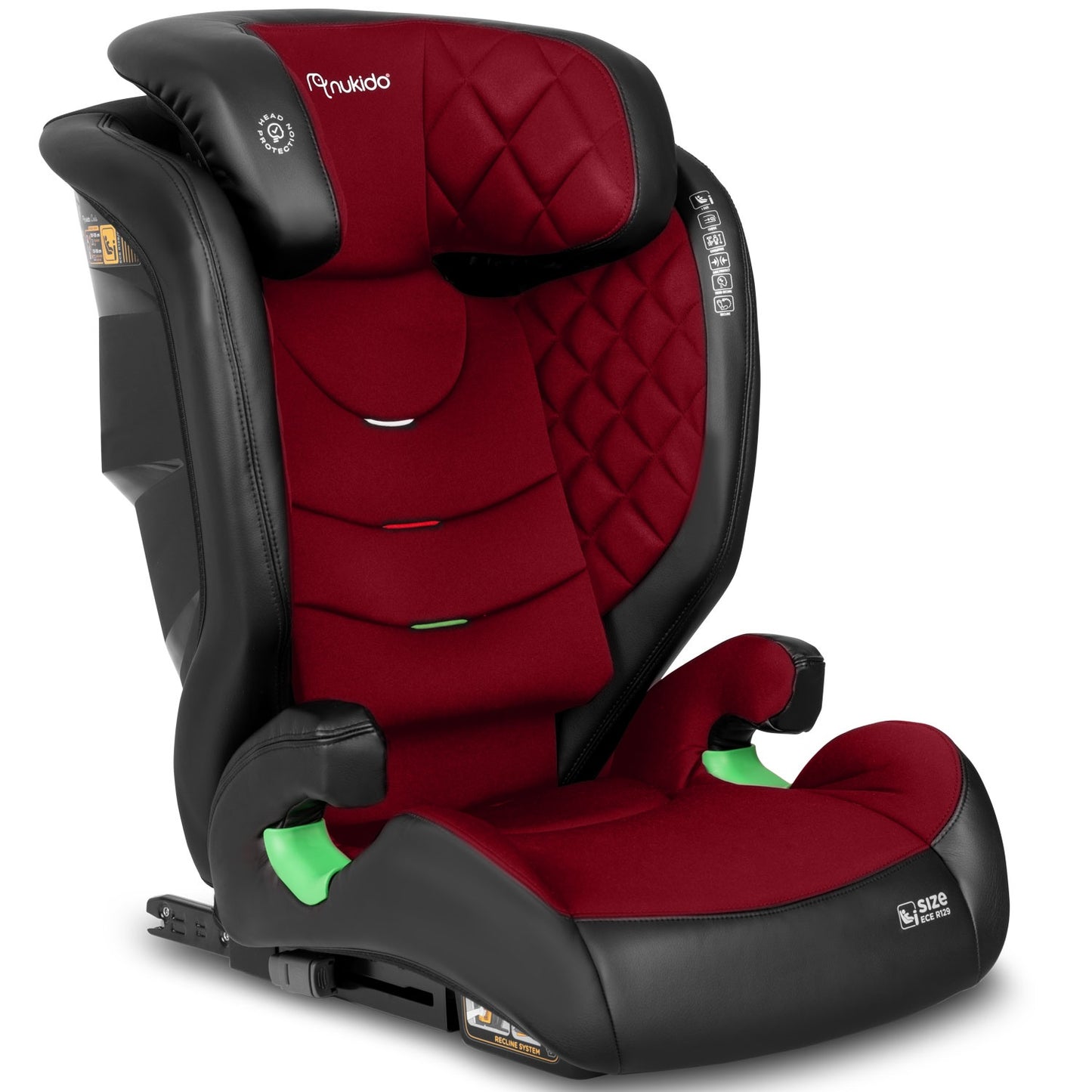 Car seat Nukido Louis black/red 15-36 kg ISOFIX