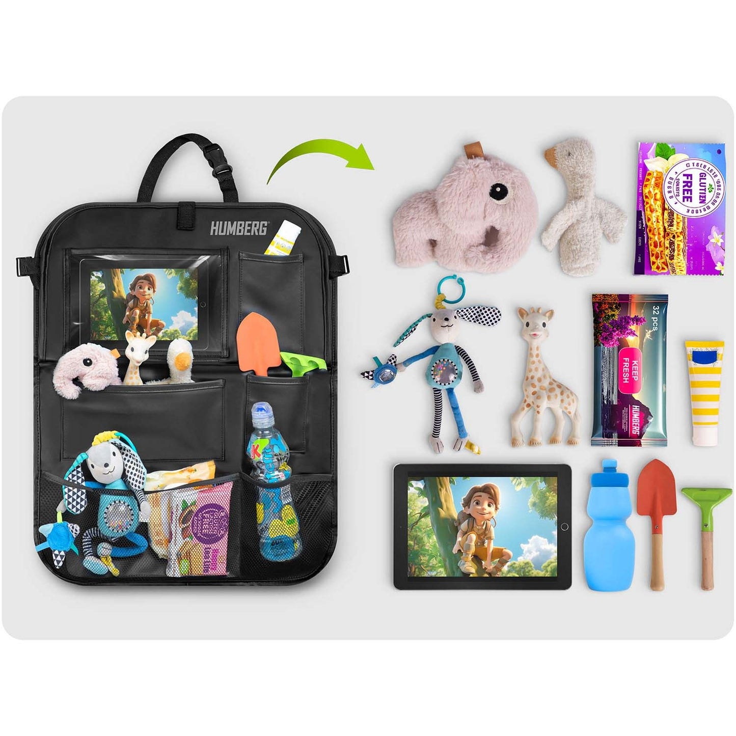 Car seat organizer with table Humberg HM-993