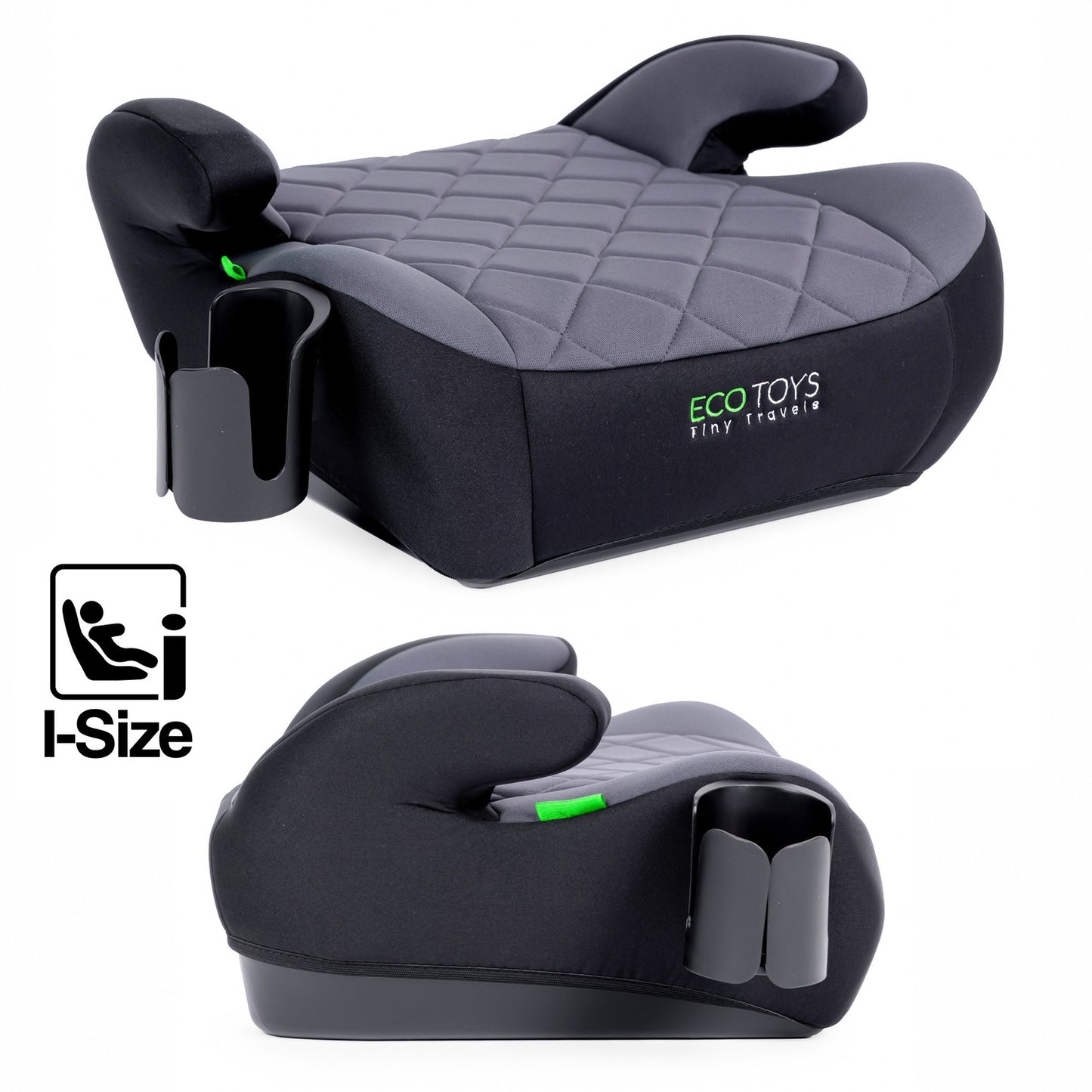Car seat pad for children i-SIZE cup holder height 125-150 cm ECOTOYS