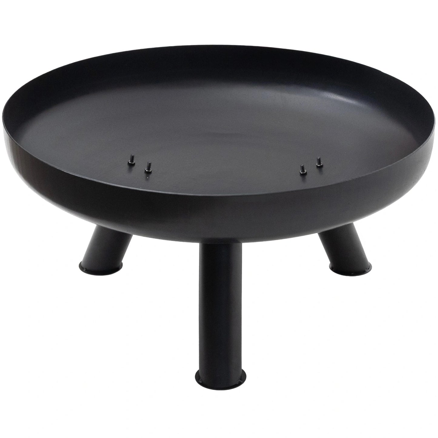 Cast Iron Garden Fire Pit, 60 cm Diameter, Weather-Resistant