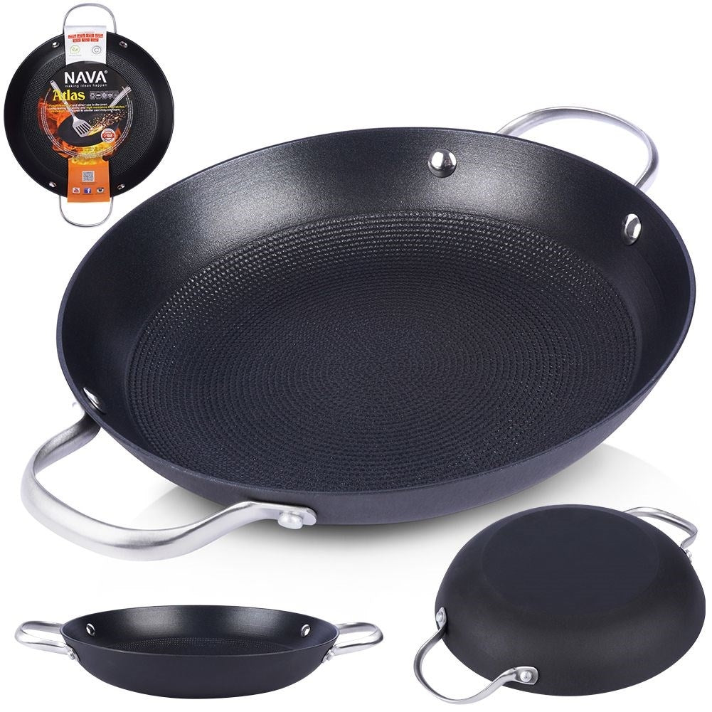 Cast Iron Pan with Non-Stick for Easy Cooking