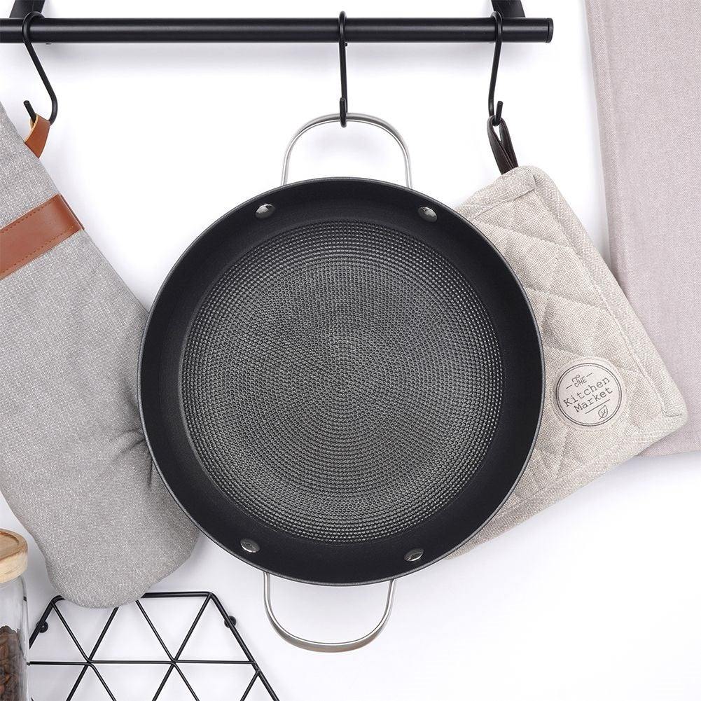 Cast Iron Pan with Non-Stick for Easy Cooking