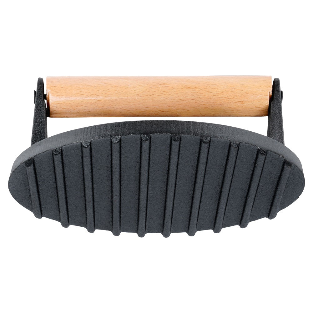Cast iron burger press CAST LINE 17.5 cm