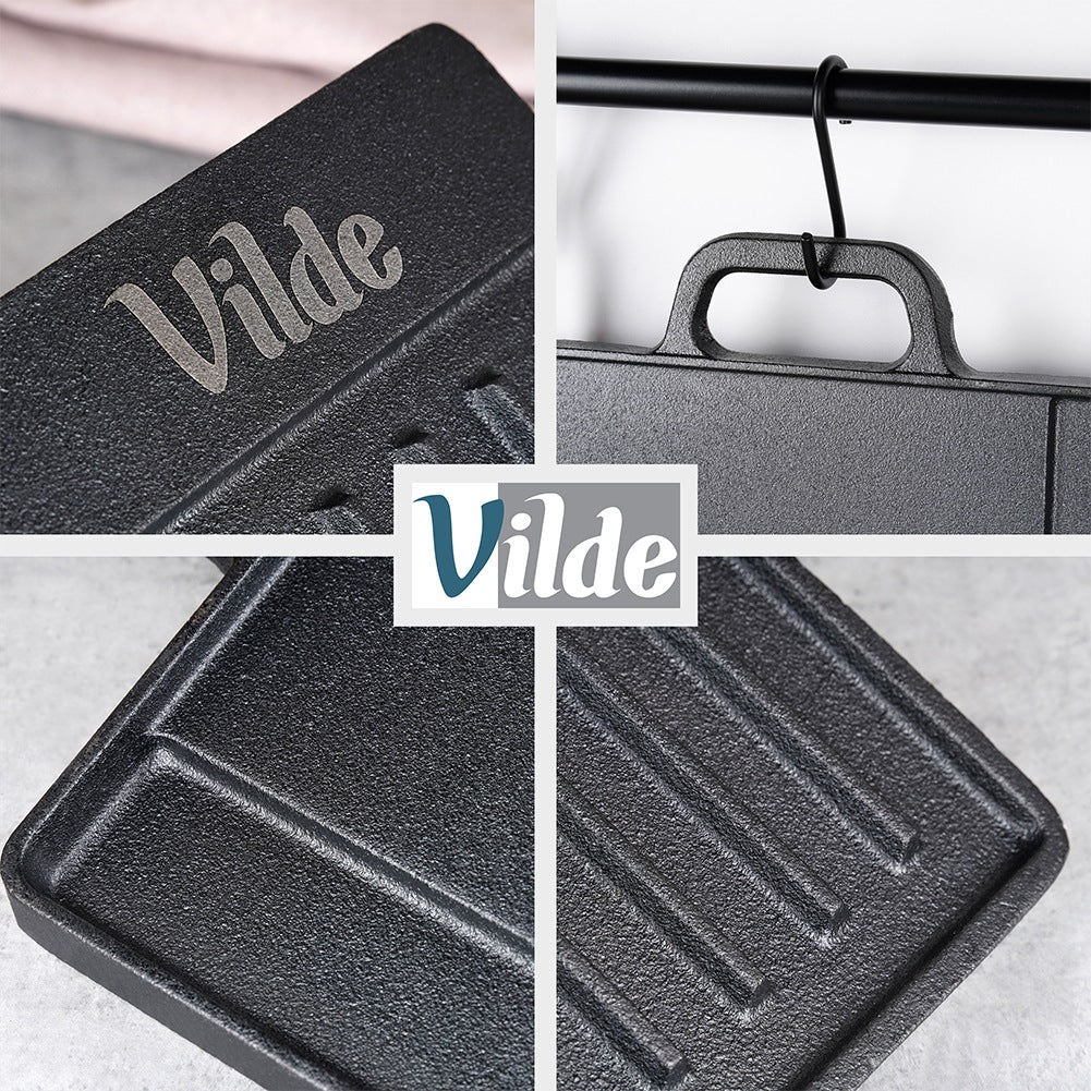 Cast iron double-sided grill plate CAST LINE 50.5x23.5 cm