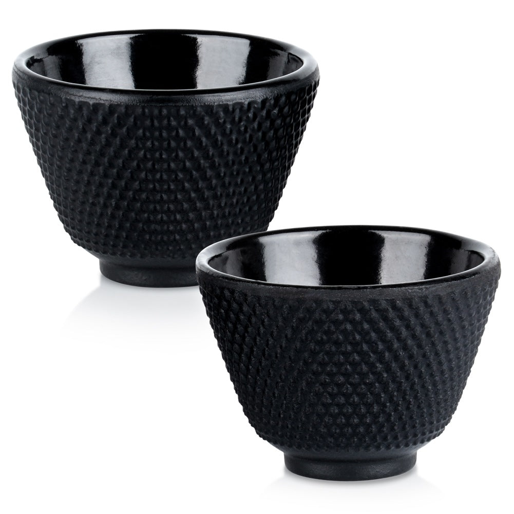 Cast iron enameled tea cups CAST LINE 60 ml 2 pcs.