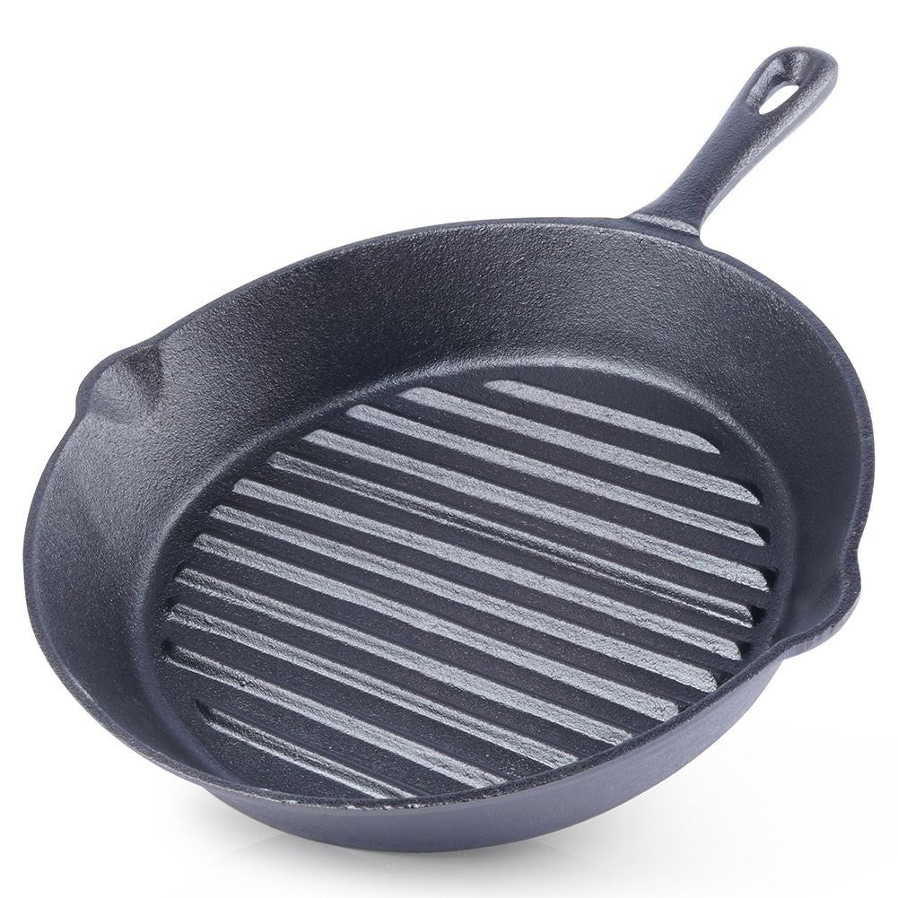 Cast iron frying pan 24 cm: Induction & oven safe