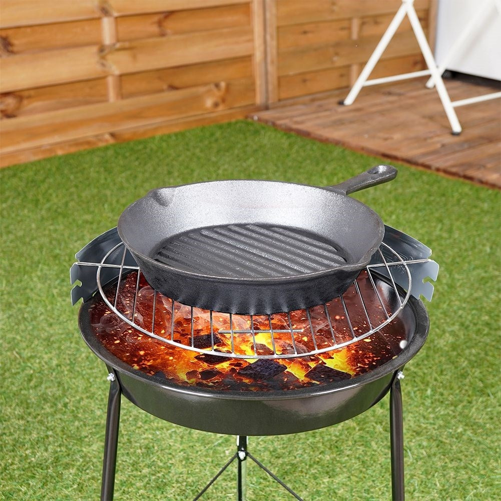 Cast iron frying pan 24 cm: Induction & oven safe