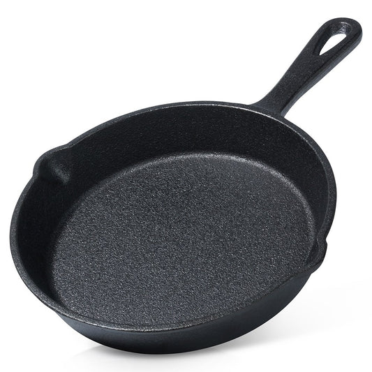Cast iron pan 15 cm with spouts for all heat sources