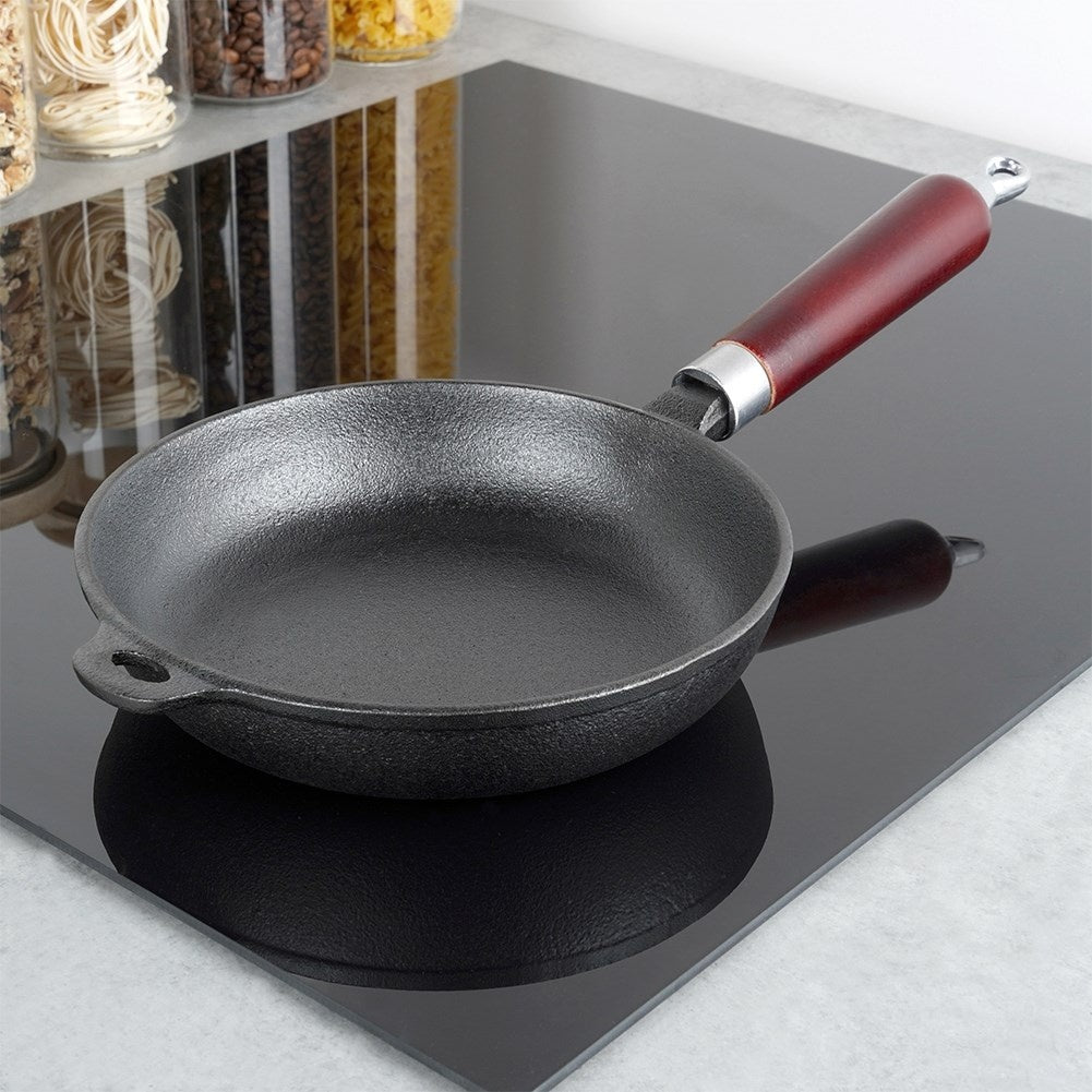 Cast iron pan 20 cm: Induction, Oven & Open Fire