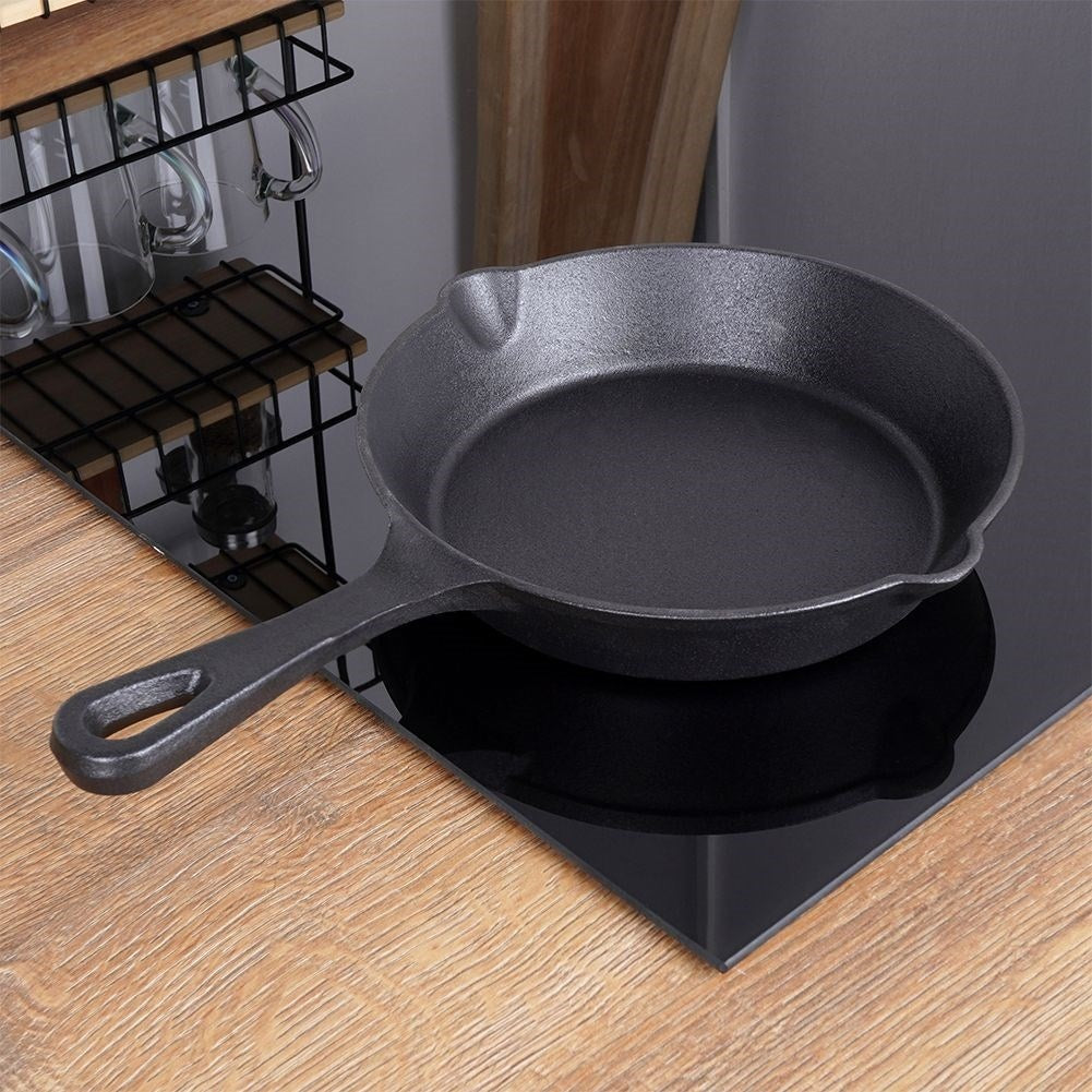 Cast iron pan 20 cm for meat, vegetables & potatoes