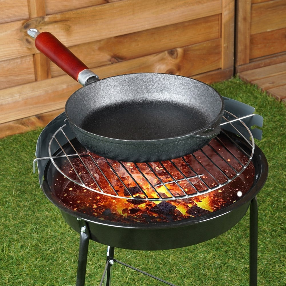 Cast iron pan 22 cm for induction and oven