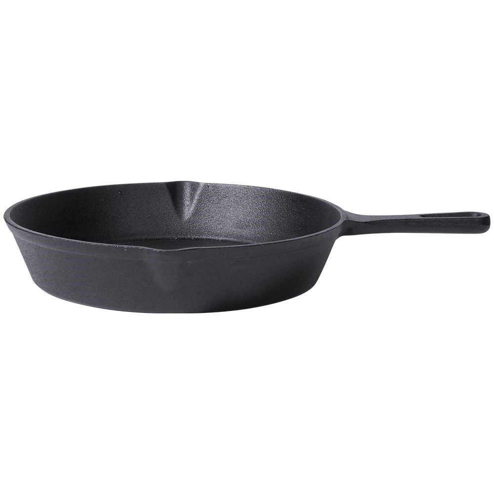 Cast iron pan 25 cm for all kitchens, ovens and open fires