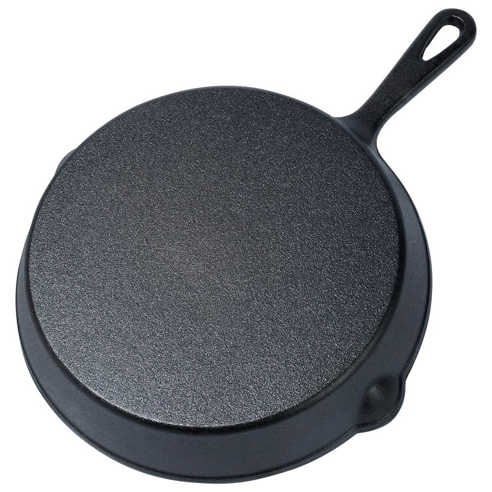 Cast iron pan 25 cm with silicone cover for the handle