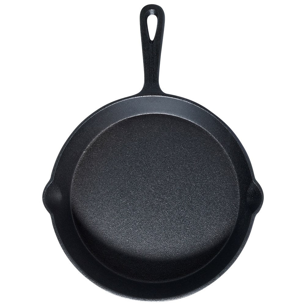 Cast iron pan 25 cm with silicone cover for the handle