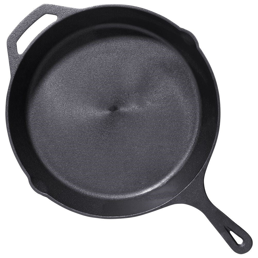 Cast iron pan 30 cm for all kitchens, ovens and open fires