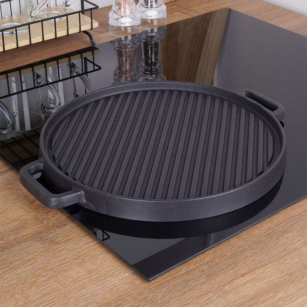 Cast iron pan for Meat, Vegetables & Potatoes - Oven & Stove