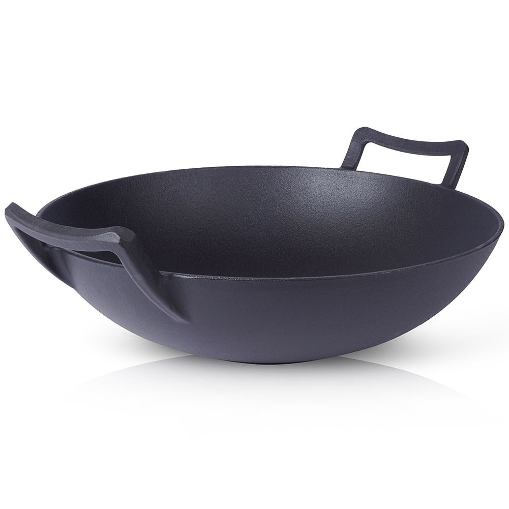 Cast iron pan for oven, stove and open fire