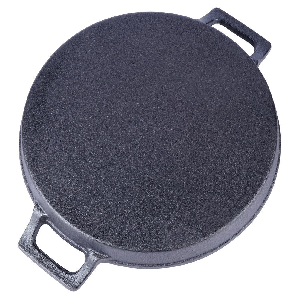 Cast iron pan for oven, stove and open fire